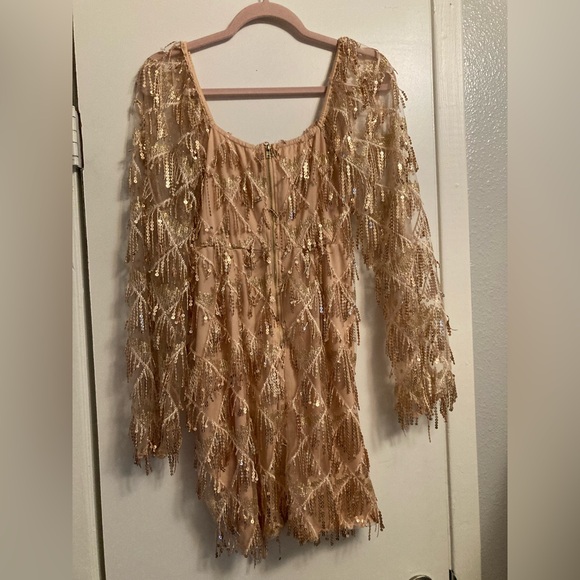 Sequin Embellished Dress - Picture 2 of 7